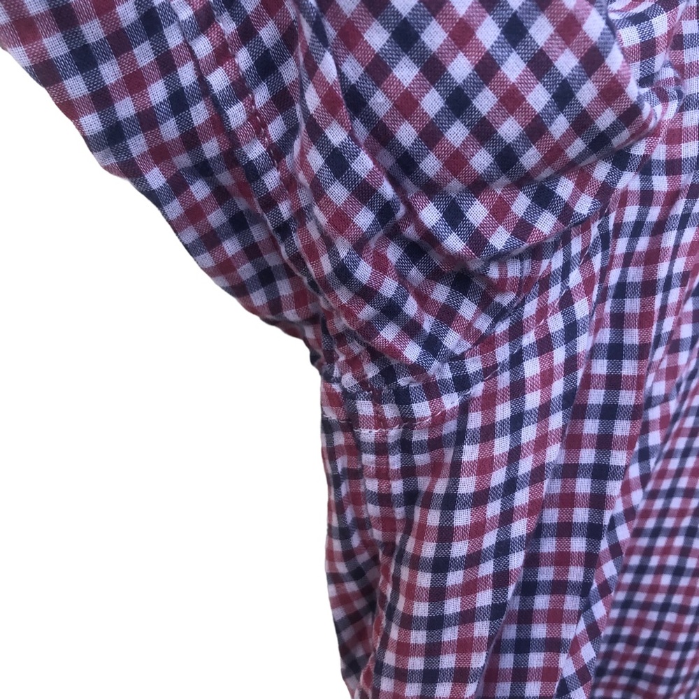Gap Red and Blue Plaid Oxford Size XL - Picture 7 of 14